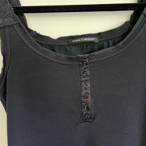 Luisa Cerano black tanks